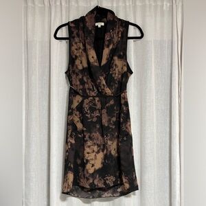 Wilfred Mini Dress Cowl Neck - Size S